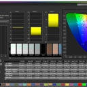 iiyama G-Master GCB3480WQSU: Calman testresultaat ColorChecker Classic, Black, full saturations