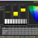 iiyama G-Master GCB3480WQSU Calman testresultaat na aanpassing RGB: ColorChecker SG