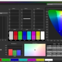 iiyama XUB2763QSU 6500K gamma 1 - Color Gamut - dE2000