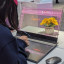 Lenovo ThinkPad Transparent Display prototype laptop met transparant beeldscherm