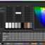 LG 27GX790A Calibration2 sRGB - ColorChecker classic, black - dE2000