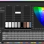 LG 27GX790A default Gamer 1 gamma 2 vs 2.2 - ColorChecker classic, black - dE2000