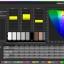 LG 32GS95UE sRGB -  ColorChecker Classic, Black, full saturations - dE2000