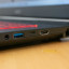 De USB-C aansluiting van de MSI Katana GF76 12UE doet niet zoveel.