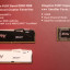 Kingston Fury Impact DDR5 CAMM2 (rechts) naast reguliere DIMMs van Kingston