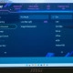 MSI MPG 272URX on-screen menu - Professional presets