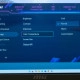 MSI MPG 272URX on-screen menu - kleurtemperatuur