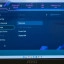 MSI MPG 321URX on-screen menu - in HDR kan je een aantal zaken niet meer aanpassen