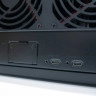 Synology  DiskStation DS1525+ achterkant (detail)