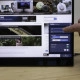Lenovo ThinkVision M14t Gen2 - het onscreen menu werkt ook met touch