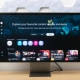 Samsung Smart Monitor M9 met Tizen - home-scherm 'apps'