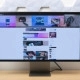 Samsung Smart Monitor M9 met 100% beeldschaling