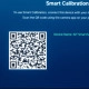 Samsung Smart Monitor M9 instellingenmenu - Smart Calibration kan met een geschikte Samsung smartphone of tablet