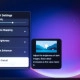 Samsung Smart Monitor M9 instellingenmenu - Schaduw detail