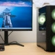 FlowUp x Powered by MSI De Ik hoor je Gaming PC - Don Kaaklijn met gele verlichting