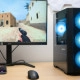 FlowUp x Powered by MSI De Ik hoor je Gaming PC - Don Kaaklijn met blauwe verlichting
