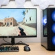 FlowUp x Powered by MSI De Ik hoor je Gaming PC - Don Kaaklijn met blauwe verlichting