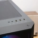 De RGB-knop in het voorpaneel