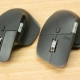 Logitech MX Master 4 naast de MX Master 3S (links)