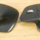 Logitech MX Master 4 naast de MX Master 3S (links)