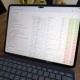 OnePlus Pad 3 met spreadsheet