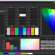 ROG XG27AQDPG default 250 nits - Color Gamut - dE2000