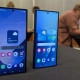 Samsung Galaxy Z Fold 7 (links) naast Fold 6