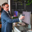 Smart Calibration demonstratie op de Samsung ViewFinity S90PC 5K Smart Monitor