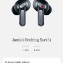 Nothing (X)-app met Nothing Ear (3)