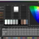 XCB3497WQSNP default vs P3 - ColorChecker classic, black - ITP