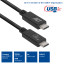 De AC7401 is een USB-C kabel met 5 Gbit/s doorvoersnelheid met een lengte van 1 meter.