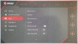 MSI Optix MEG381CQR Plus on-screen menu