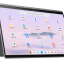 HP Chromebook Plus x360 14-inch in tentmodus