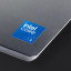 Een voorbeeld van een Intel Core label op een toekomstige laptop.