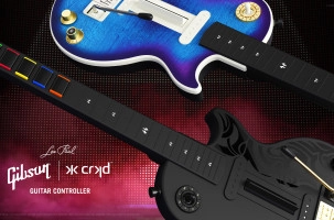 De nieuwe gitaar controllers voor ritmegames van CRKD en Gibson zullen voor liefhebbers van de klassieke Guitar Hero en Rock Band games aanleiding zijn eens een oude console af te stoffen, gokken we zo.