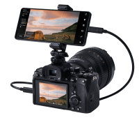 Sony Xperia 1 IV als live viewfinder voor opnames op een Alpha camera