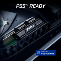 Kingston FURY Renegade heatsink PS5 SSD