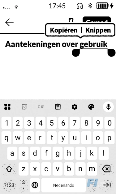 Copy/paste op de Kompakt