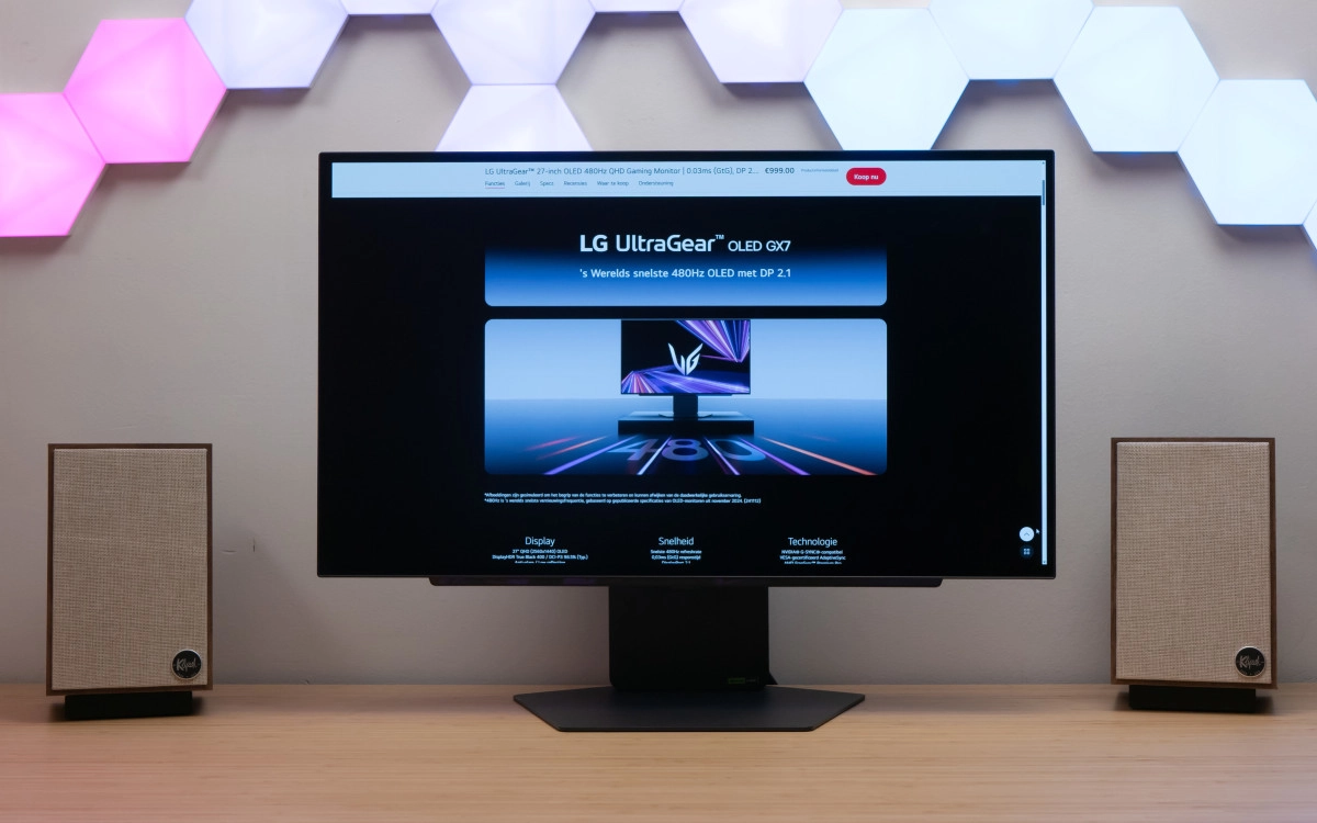 LG UltraGear 27GX790A review: 480 superstrakke beelden per seconde