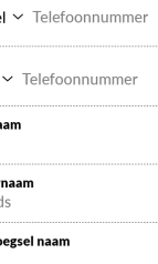 Nieuw contact aanmaken