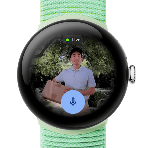 Google Pixel Watch 3 - Nest camera