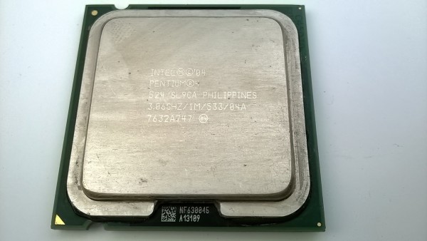 De Intel Pentium 4 3,06 GHz was de eerste consumentenprocessor met hyper-threading (bron: Wikimedia)