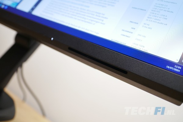 EIZO FlexScan EV3450XC power-led en speaker