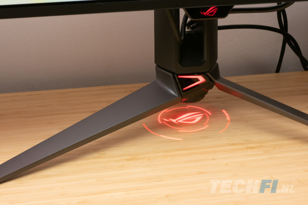 ROG Swift OLED PG27UCDM logo projectie
