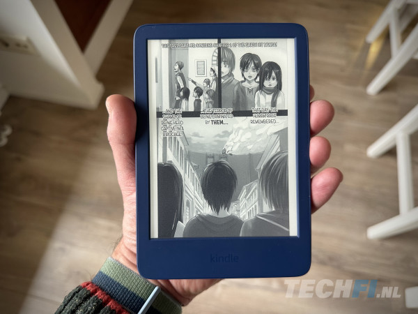 Amazon Kindle (2022) - prima geschikt om zwart-wit manga's te lezen