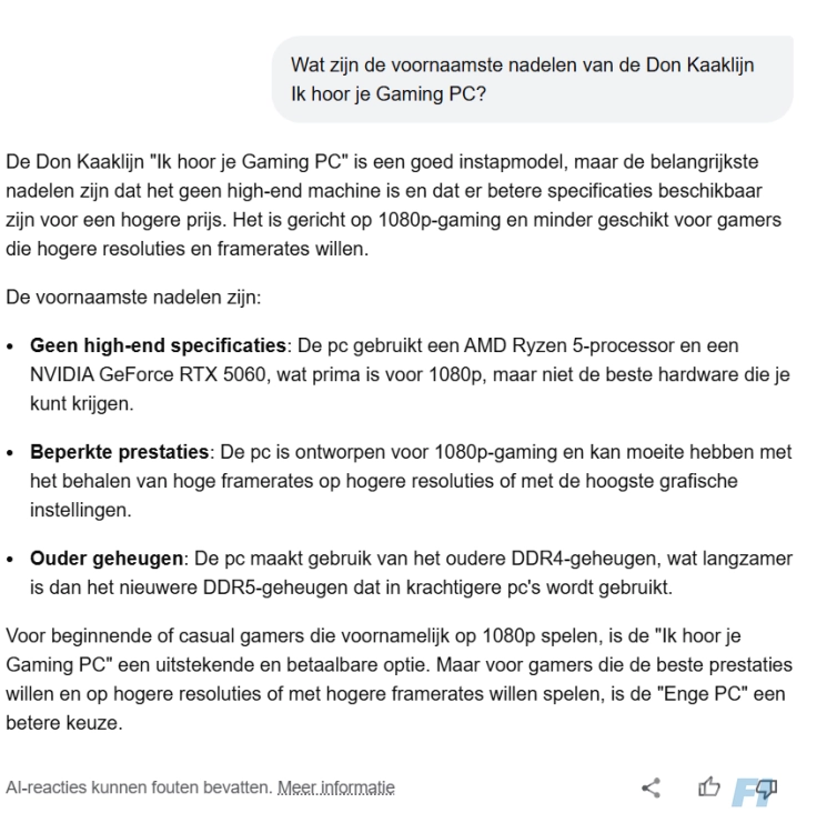 vervolgvraag Don Kaaklijn AI-mouds