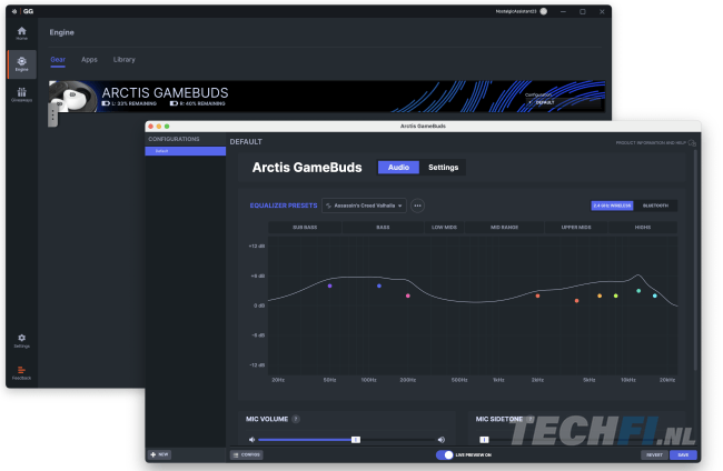 Steelseries GG-app