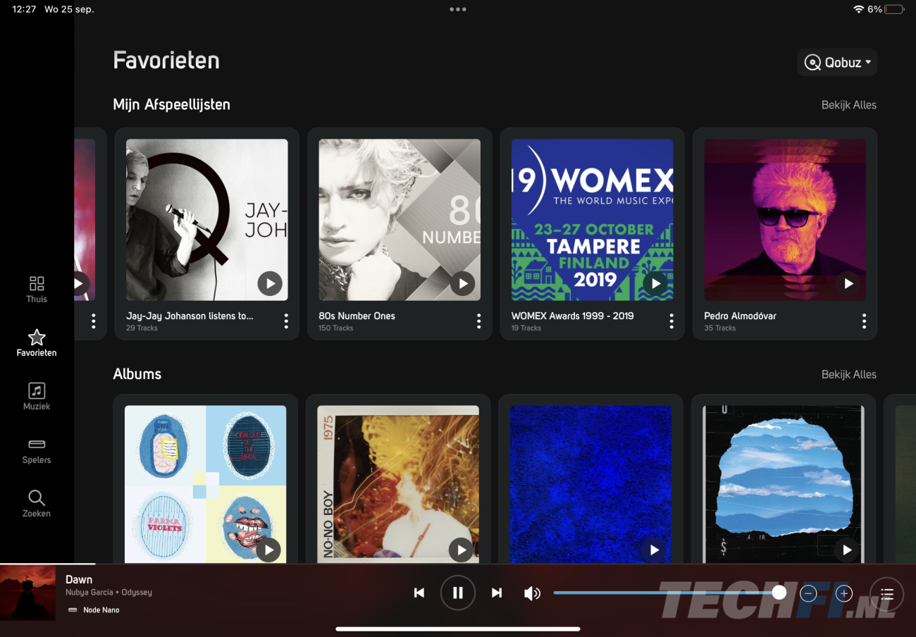 Bluesound Node Nano - BluOS-app