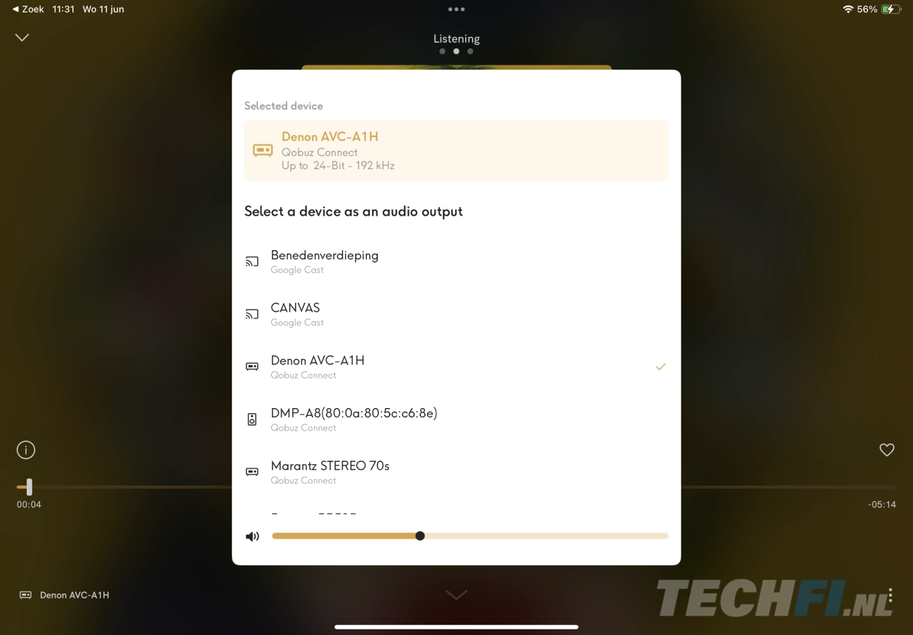 De HEOS-app