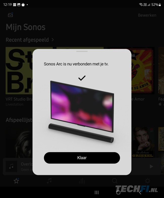 Sonos-app bij Era 300 en Arc-soundbar